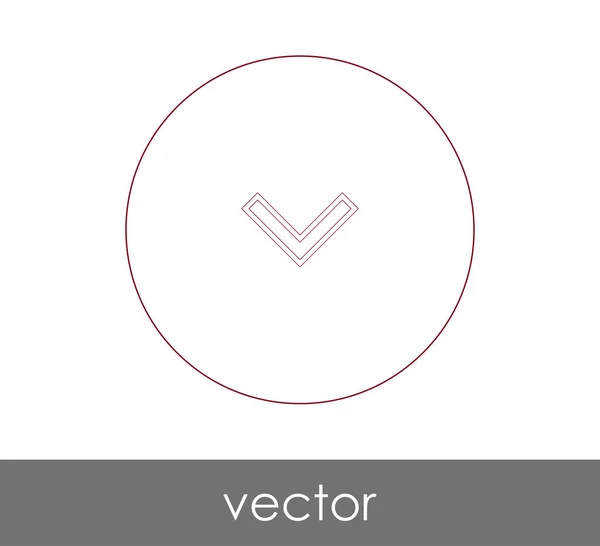 Descargar icono de flecha — Vector de stock