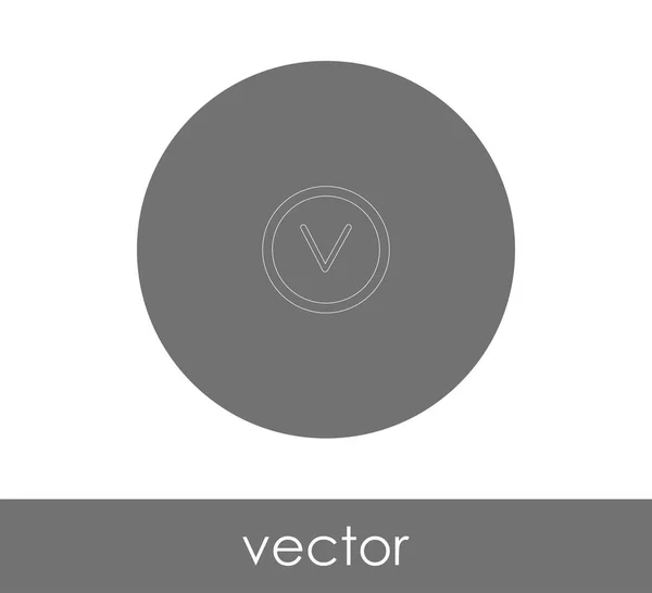 Baixar Ícone Seta Para Web Design Aplicações — Vetor de Stock