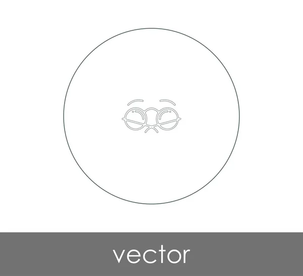 Очки Иконка Веб Дизайна Приложений — стоковый вектор