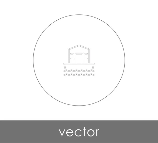 Icono Inicio Para Diseño Web Aplicaciones — Vector de stock