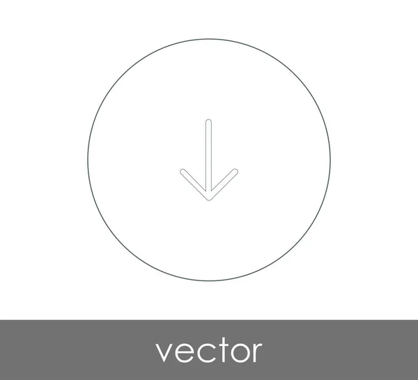 Descargar icono de flecha — Vector de stock