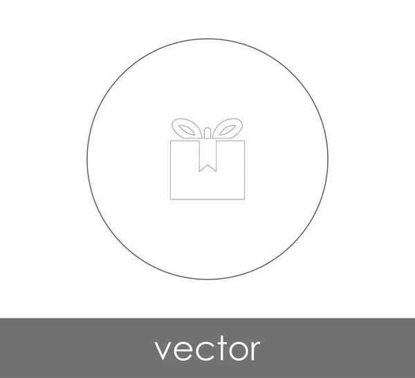 Gift Icon Web Design Applications — Stock Vector