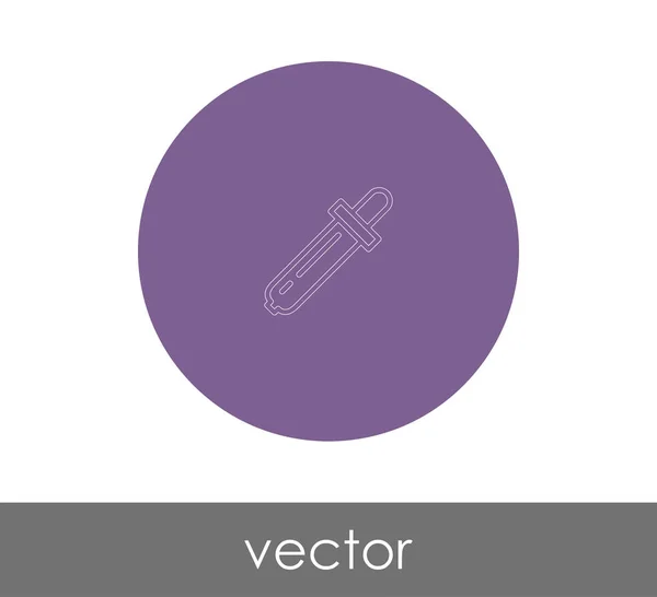 Dropper web icon — Stock Vector