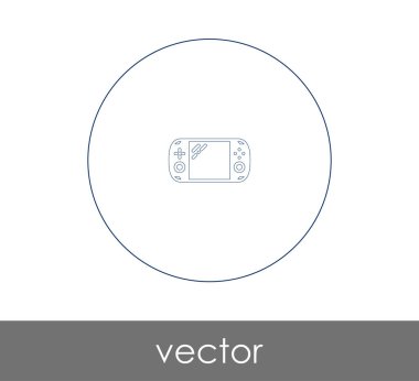 web tasarım ve uygulamalar için oyun çubuğu simgesi