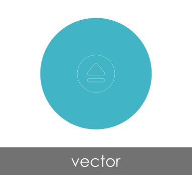 vektör çizim tasarımını çıkarma simgesini