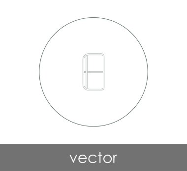 vektör çizim tasarım silgi simgesi