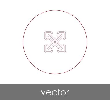 simgesi tasarım, vektör çizim genişletin