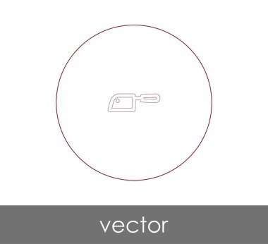 bıçak simgesi vektör illüstrasyonu