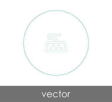 Klavye simgesi vektör illüstrasyonu