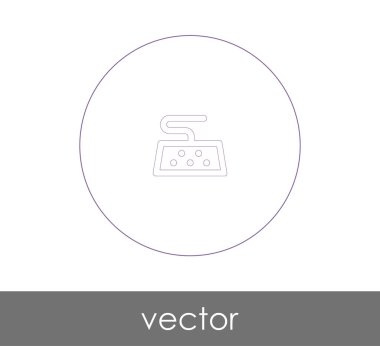 Klavye simgesi vektör illüstrasyonu