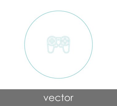 web tasarım ve uygulamalar için oyun çubuğu simgesi