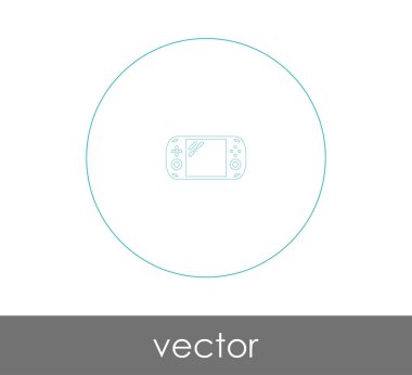 web tasarım ve uygulamalar için oyun çubuğu simgesi