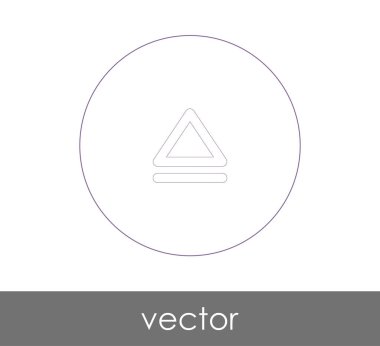 vektör çizim tasarımını çıkarma simgesini