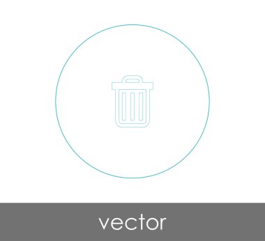 çöp kutusu simgesini