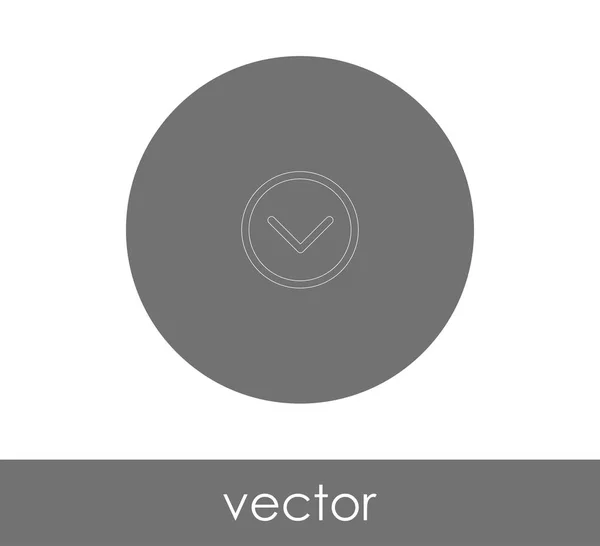 Baixar Ícone Seta Para Web Design Aplicações — Vetor de Stock