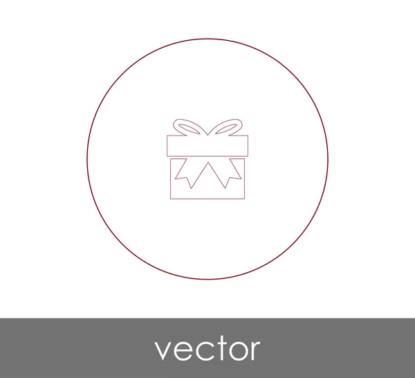 Ícone Presente Para Web Design Aplicações — Vetor de Stock