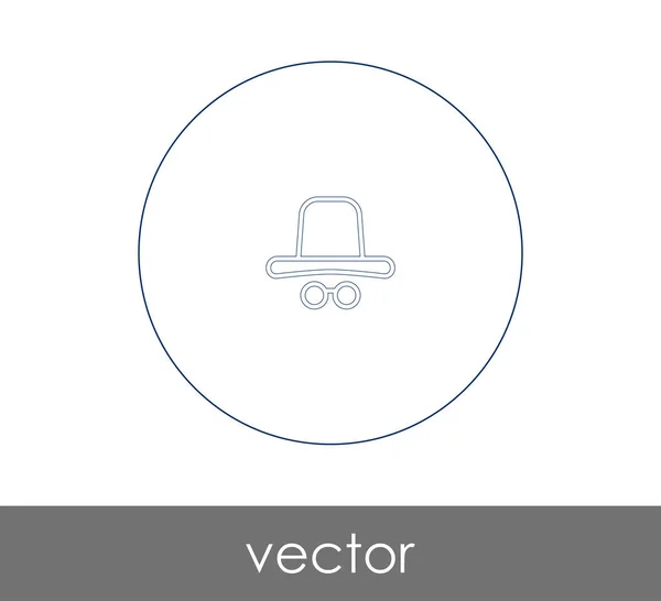 Brillensymbol Für Webdesign Und Anwendungen — Stockvektor