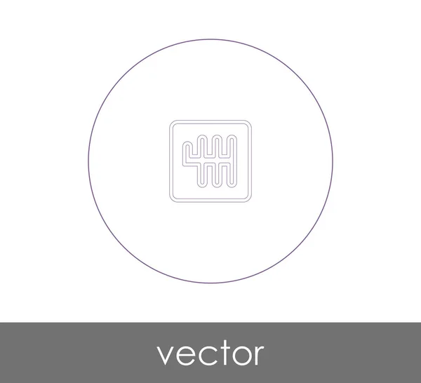Значок Коробки Передач Веб Дизайна Приложений — стоковый вектор