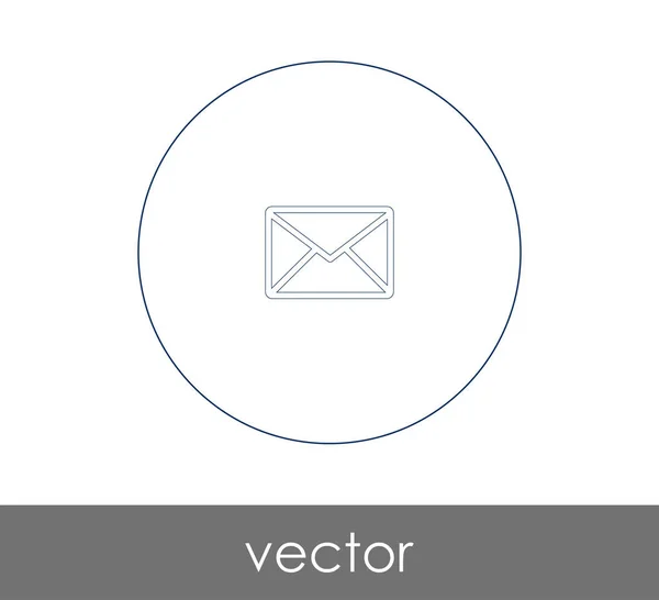 Umschlag Symbol Vektor Illustration — Stockvektor