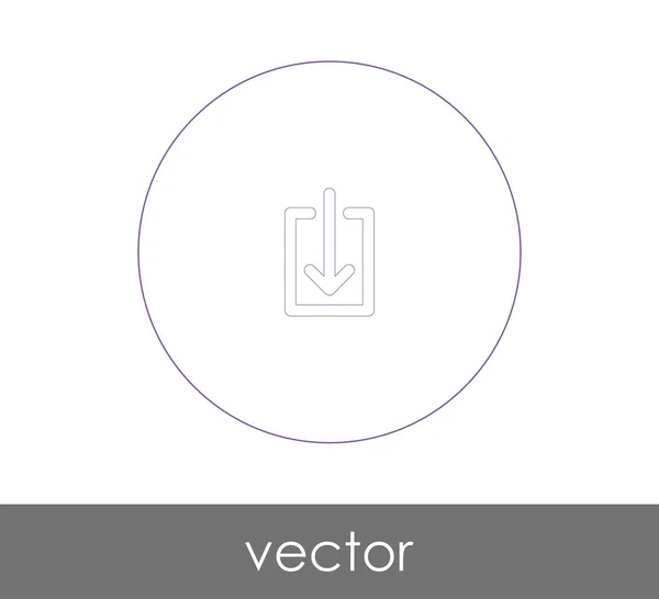 Descargar icono de flecha — Vector de stock