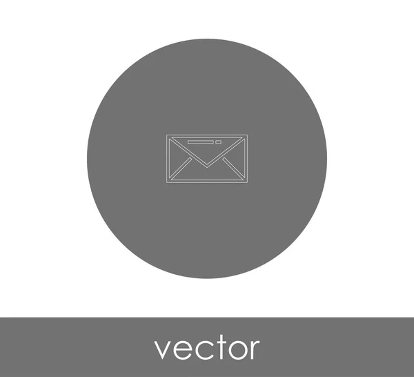 Ícone Envelope Para Web Design Aplicações — Vetor de Stock