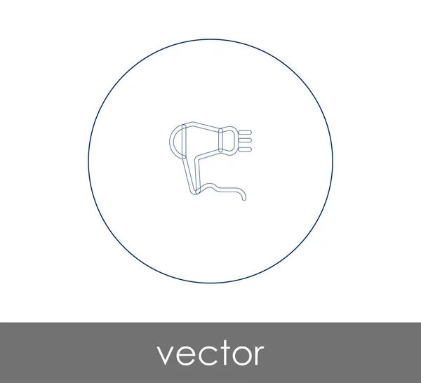 Vector Illustration Dry Icon — Stock Vector
