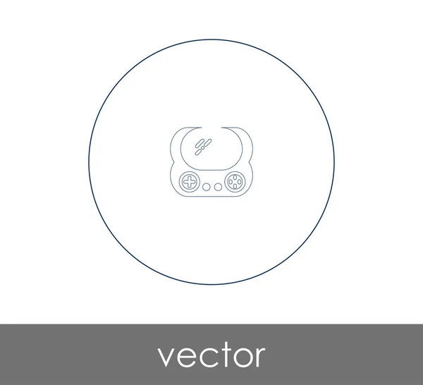 Pictograma Joystick Pentru Web Design Aplicații — Vector de stoc