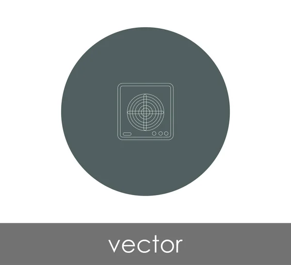 Icono del ventilador símbolo — Archivo Imágenes Vectoriales