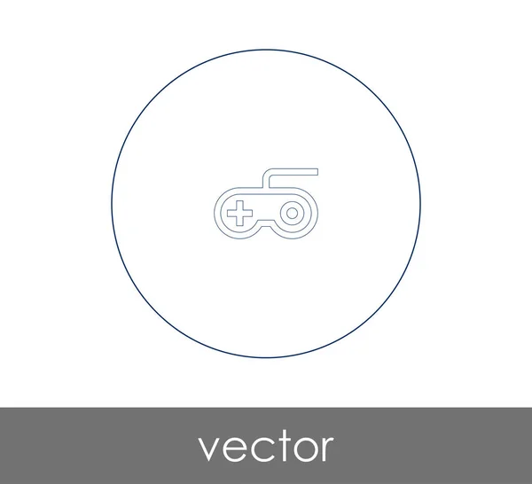 Icono Joystick Para Diseño Web Aplicaciones — Archivo Imágenes Vectoriales
