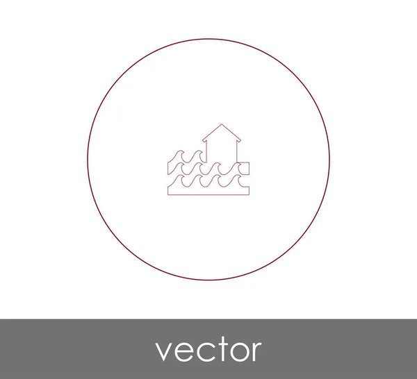 Domů Ikony Logo Vektorové Ilustrace — Stockový vektor