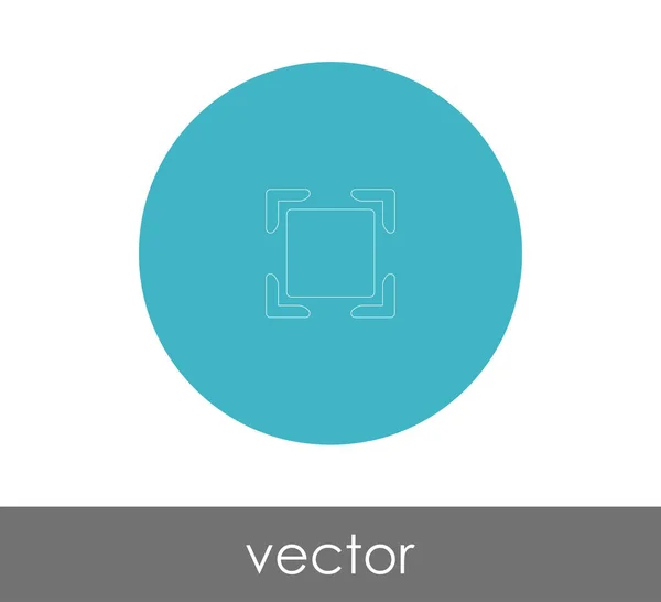 Ilustración Vectorial Del Icono Flecha — Vector de stock