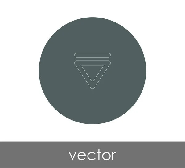 Векторная Иллюстрация Иконки Выброса — стоковый вектор