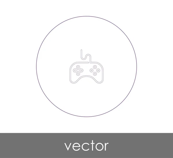 Joystick Symbol Für Webdesign Und Anwendungen — Stockvektor