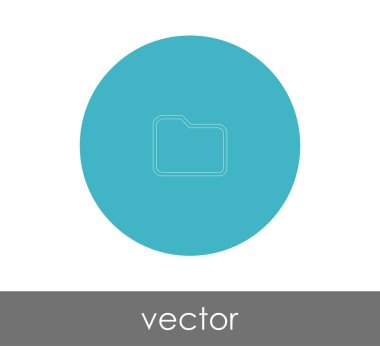 Belge simgesinin vektör illüstrasyonu