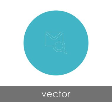 web tasarım ve uygulamalar için zarf simgesi