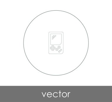 web tasarım ve uygulamalar için oyun çubuğu simgesi