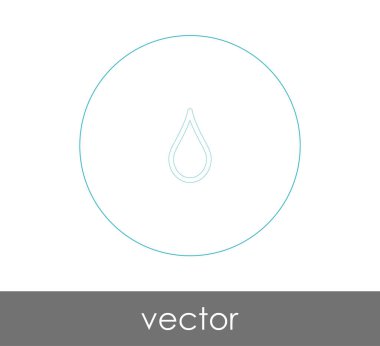 ikon vektör illüstrasyonunu bırak