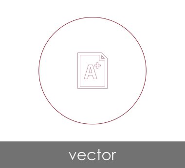 vektör çizim tasarım sınıf simgesi