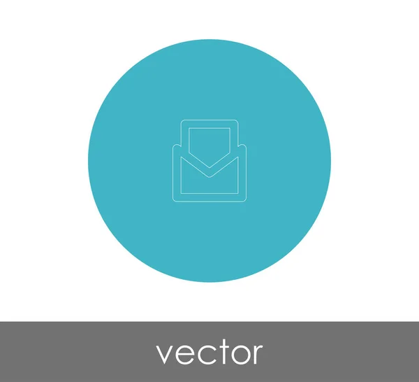 Icono Envolvente Vector Ilustración — Vector de stock