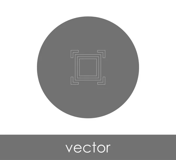Illustration Vectorielle Icône Document — Image vectorielle