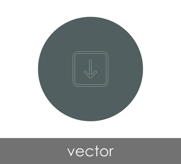 Descargar icono de flecha — Vector de stock