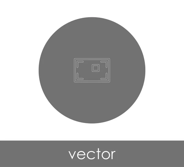 Ilustración Vectorial Del Icono Del Documento — Vector de stock