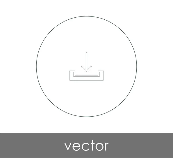 Descargar icono de flecha — Vector de stock