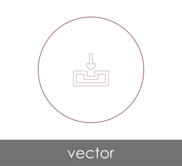 Logo Archiv Ikonu Vektorové Ilustrace — Stockový vektor