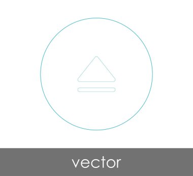 vektör çizim tasarımını çıkarma simgesini