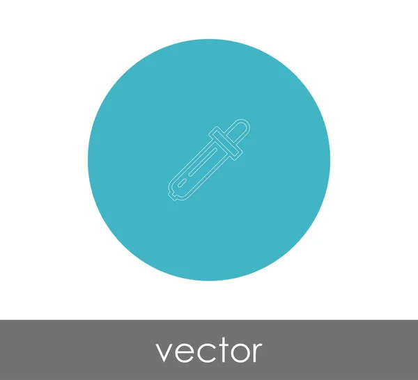 Dropper web icon — Stock Vector