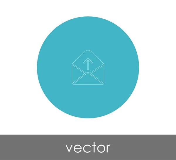 Envelope Icon Vector Illustration — Stock Vector