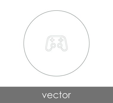 web tasarım ve uygulamalar için oyun çubuğu simgesi