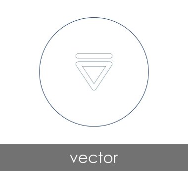 vektör çizim tasarımını çıkarma simgesini