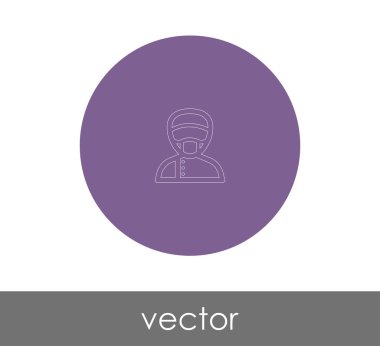 Doktor Simge vektör illüstrasyonu